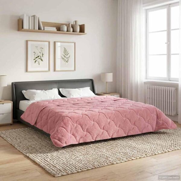 Sommerdyne 200 x 240 cm - lyserød