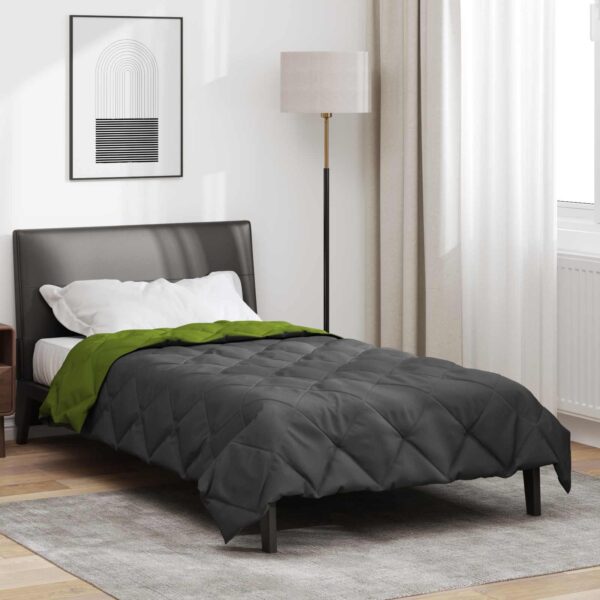 Sommerdyne 220 x 135 cm 200 g/m² - grøn og antracit