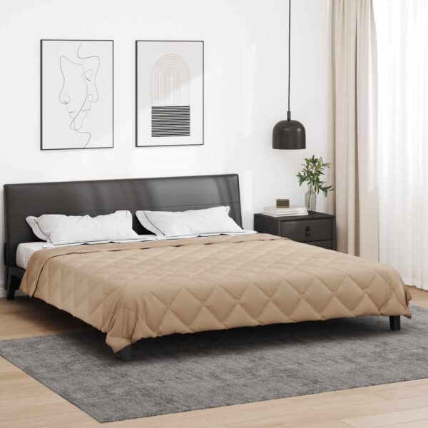 Sommerdyne 220 x 240 cm 200 gsm - gråbrun