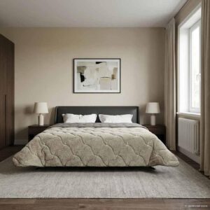 Sommerdyne 240 x 220 cm - lysegrå