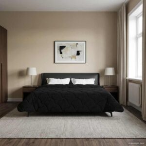 Sommerdyne 240 x 260 cm - sort