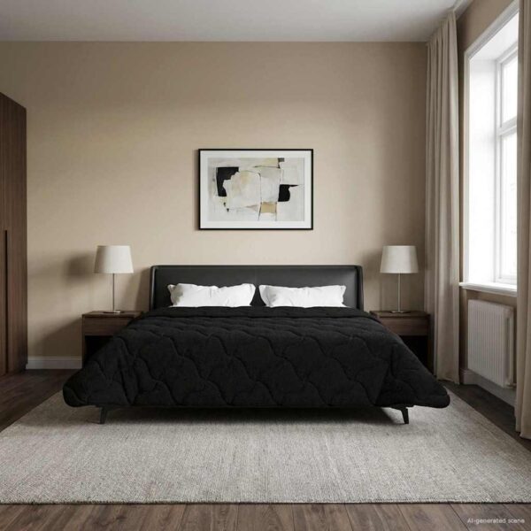 Sommerdyne 240 x 260 cm - sort