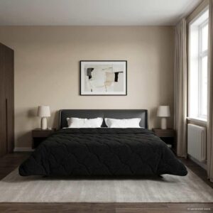 Sommerdyne 260 x 220 cm - sort