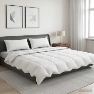 Sommerdyne FULDA 200 x 200 cm 90% gåsedun - hvid