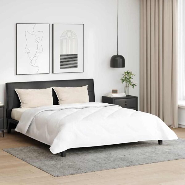 Sommerdyne med 2 puder 3 stk. - hvid, 260 x 220 cm