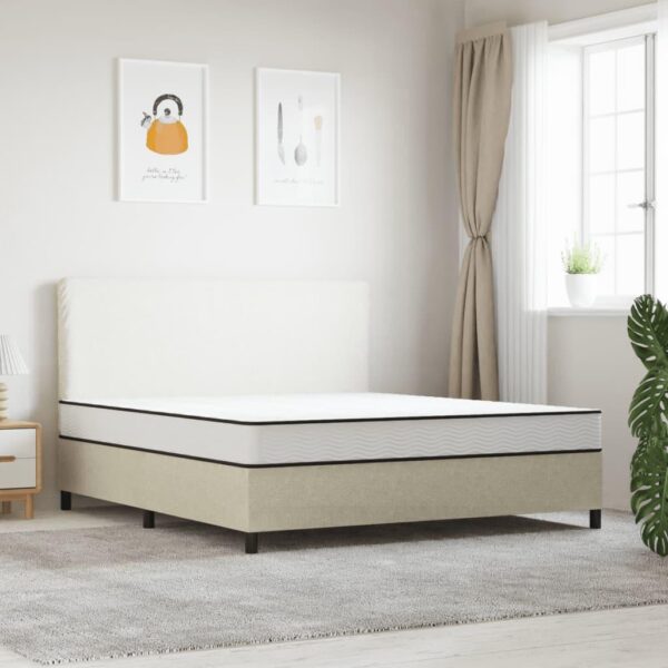 Springmadras med bonellfjedre 180x200 cm - medium fasthed