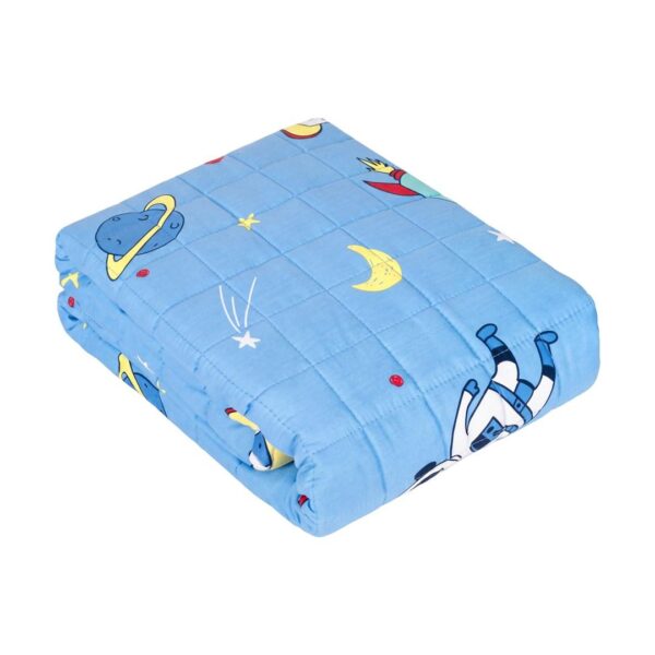 Tyngdedyne Rebel PREMIUM i bomuld til børn - 100 x 150 cm, 5 kg, kosmos