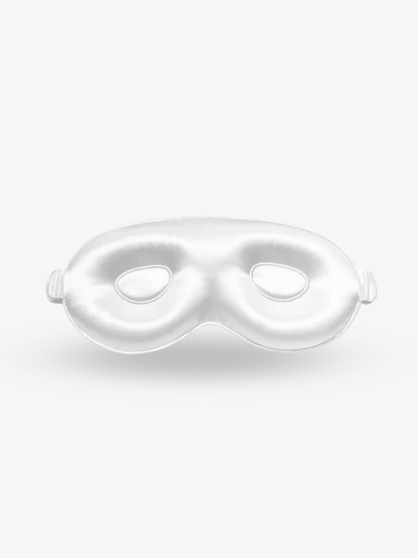 Vincent Sovemaske (100% Mulberry Silke) White
