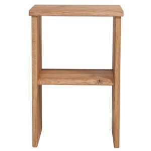 Wood by Nordic Fjord sengebord - Natur olie 30 cm x 60 cm x 40 cm | Møbelsalg.dk