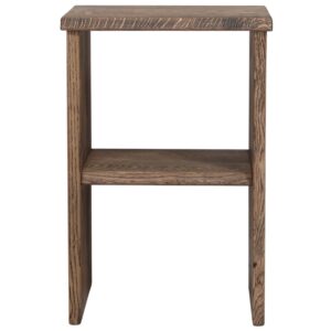 Wood by Nordic Fjord sengebord - Smoked olie 30 cm x 60 cm x 40 cm | Møbelsalg.dk